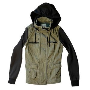 LA HEARTS Army Utility Jacket Small